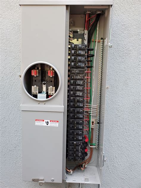 200 amp electrical box insulation|200 amp electrical panel upgrade.